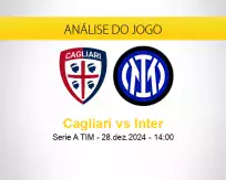 Prognóstico Cagliari Inter (28 dezembro 2024)