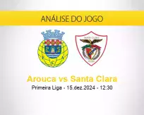 Prognóstico Arouca Santa Clara (15 dezembro 2024)