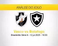 Prognóstico Vasco Botafogo (12 julho 2025)