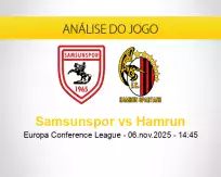 Prognóstico Samsunspor Hamrun (06 novembro 2025)