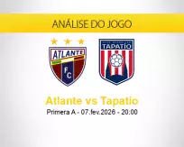 Prognóstico Atlante Tapatío (07 fevereiro 2026)