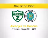 Prognóstico Alebrijes Cancún (15 agosto 2025)