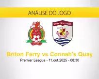 Prognóstico Briton Ferry Connah's Quay (11 outubro 2025)