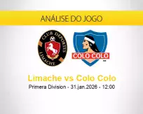 Prognóstico Limache Colo Colo (31 janeiro 2026)