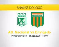 Prognóstico Atl. Nacional Envigado (31 agosto 2025)