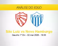 Prognóstico São Luiz Novo Hamburgo (02 março 2026)
