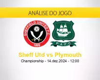 Prognóstico Sheff Utd Plymouth (14 dezembro 2024)