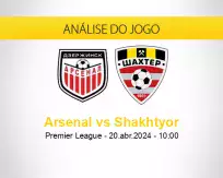 Prognóstico Arsenal Shakhtyor (20 abril 2024)