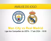 Prognóstico Man City Real Madrid (17 abril 2024)