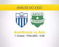 Prognóstico Anorthosis Aris (15 fevereiro 2025)