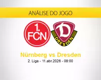 Prognóstico Nürnberg Dresden (11 abril 2026)