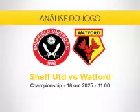 Prognóstico Sheff Utd Watford (18 outubro 2025)