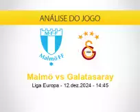 Prognóstico Malmö Galatasaray (12 dezembro 2024)