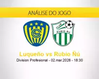 Prognóstico Luqueño Rubio Ñú (02 março 2026)