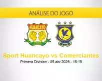 Prognóstico Sport Huancayo Comerciantes (05 abril 2026)
