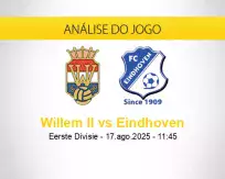 Prognóstico Willem II Eindhoven (17 agosto 2025)