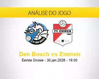 Prognóstico Den Bosch Emmen (30 janeiro 2026)