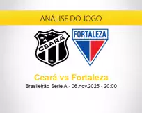 Prognóstico Ceará Fortaleza (06 novembro 2025)