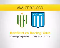 Prognóstico Banfield Racing Club (27 outubro 2024)