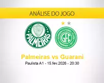 Palmeiras vs Guarani