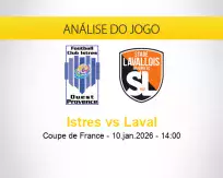 Prognóstico Istres Laval (10 janeiro 2026)