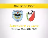 Prognóstico Železničar P Javor (09 novembro 2025)