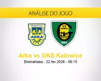 Prognóstico Arka GKS Katowice (22 fevereiro 2026)