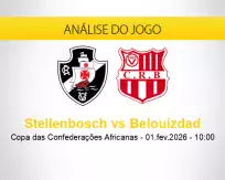 Prognóstico Stellenbosch Belouizdad (01 fevereiro 2026)