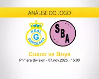 Prognóstico Cusco Boys (07 novembro 2025)