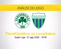 Prognóstico Panathinaikos Levadiakos (31 agosto 2025)