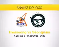Prognóstico Hwaseong Seongnam (04 abril 2026)