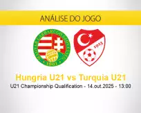 Prognóstico Hungria U21 Turquia U21 (14 outubro 2025)