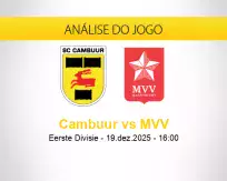 Prognóstico Cambuur MVV (19 dezembro 2025)