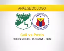 Prognóstico Cali Pasto (01 fevereiro 2026)
