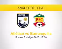 Prognóstico Atlético Barranquilla (30 janeiro 2026)