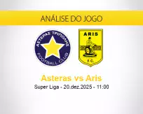Prognóstico Asteras Aris (20 dezembro 2025)