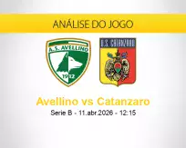 Prognóstico Avellino Catanzaro (11 abril 2026)