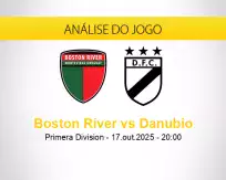 Prognóstico Boston River Danubio (17 outubro 2025)