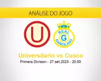Prognóstico Universitario Cusco (27 setembro 2025)
