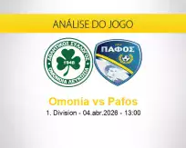 Prognóstico Omonia Pafos (04 abril 2026)