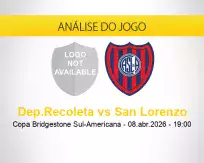 Prognóstico Dep.Recoleta San Lorenzo (08 abril 2026)