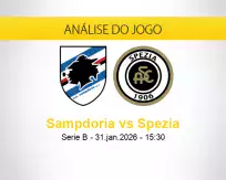 Prognóstico Sampdoria Spezia (31 janeiro 2026)