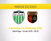 Prognóstico Levadia Nõmme Utd (04 abril 2026)
