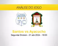 Prognóstico Santos Ayacucho (01 abril 2024)