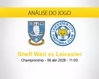 Prognóstico Sheff Wed Leicester (06 abril 2026)