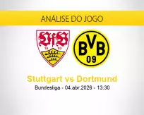Prognóstico Stuttgart Dortmund (04 abril 2026)
