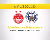 Prognóstico Aberdeen Kilmarnock (14 dezembro 2025)
