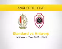 Prognóstico Standard Antwerp (17 outubro 2025)