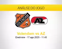 Prognóstico Volendam AZ (17 agosto 2025)