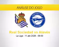 Prognóstico Real Sociedad Alavés (11 abril 2026)